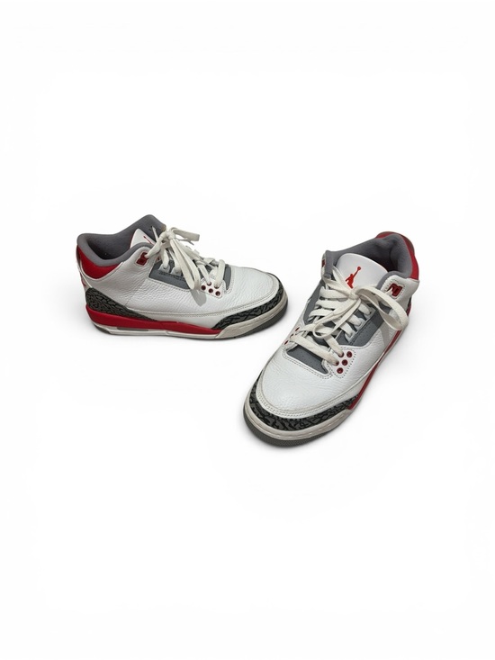 Jordan Other - Jordan White/Red/Gray Retro Basketball Sneakers